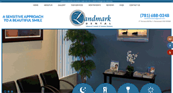 Desktop Screenshot of landmarkdental.net